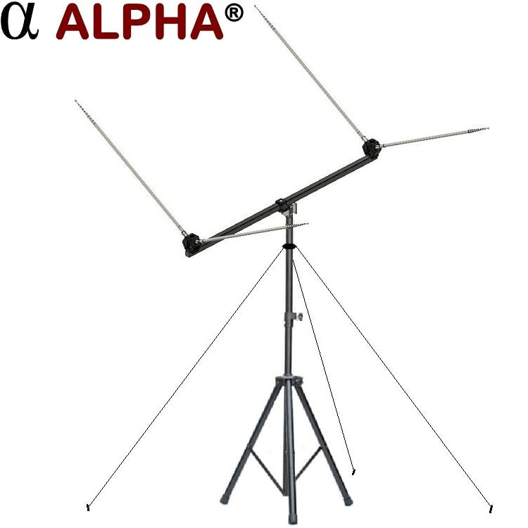 HF VHF HexTenna Yagi Deluxe